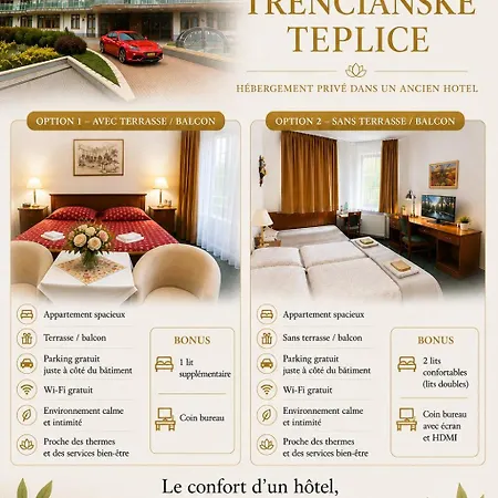 Apart Otel Kristoff Plaza Trencianske Teplice